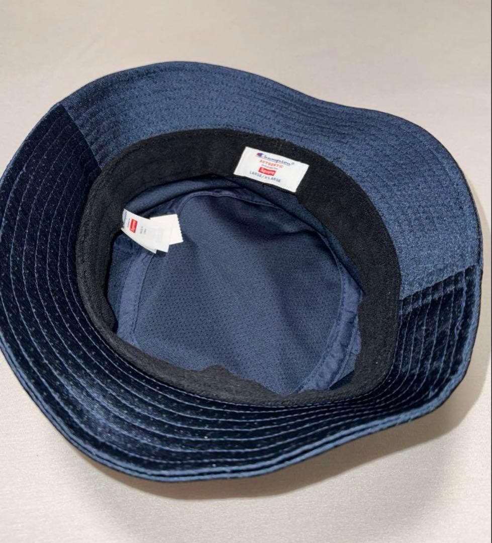 最終値下supreme×champion⭐️バケットバット⭐️未使用L/XLサイズ