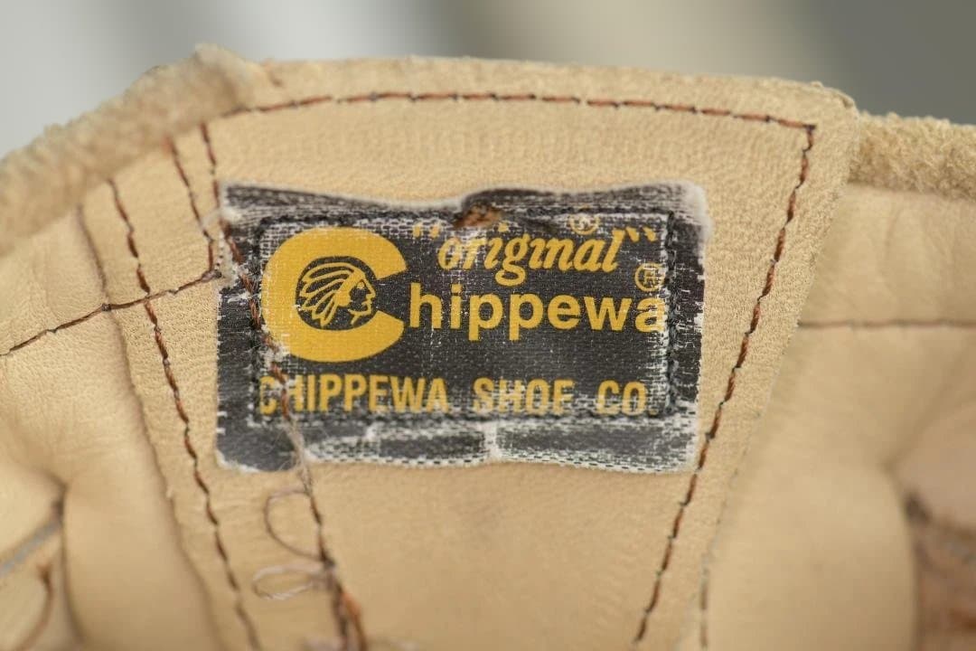 Chippewa ショートエンジニアブーツ ベージュ　チペワ　美品