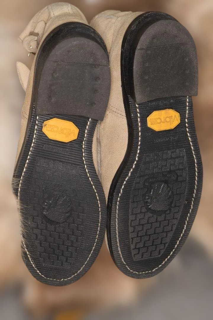 Chippewa ショートエンジニアブーツ ベージュ　チペワ　美品