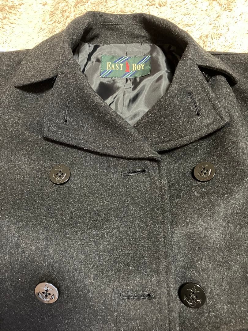 EAST BOY 試着のみ未使用　グレー ピーコート サイズ7