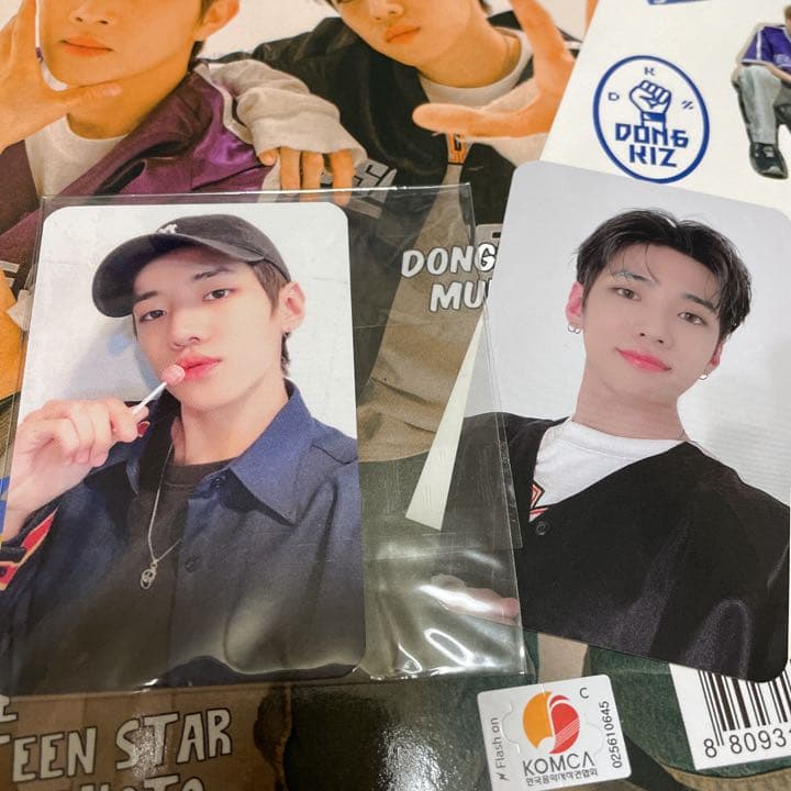 DKZ dongkiz CD ジェチャン　ヨントン限定トレカ付