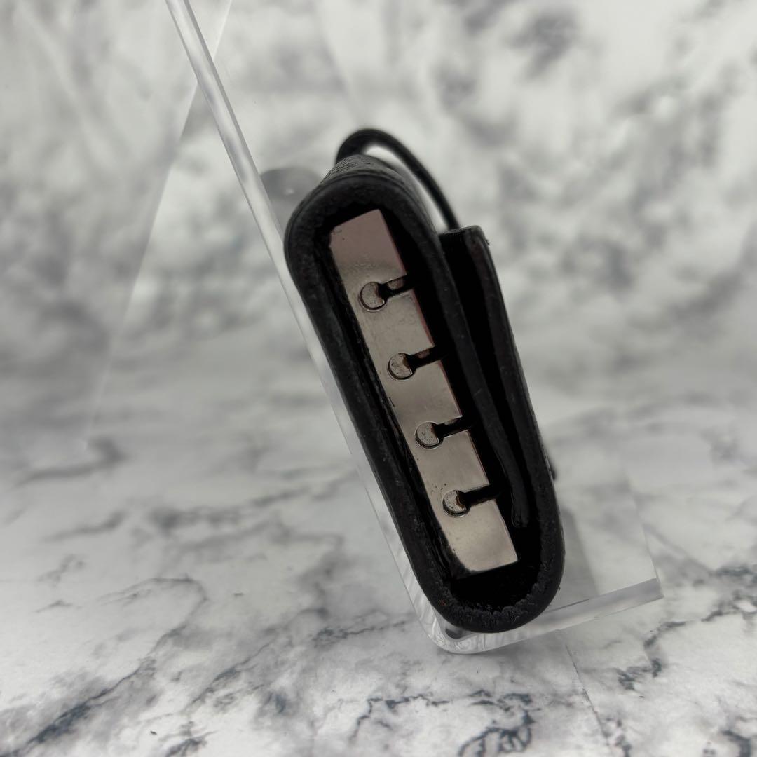 104 HERMES ベアン　キーケース　4連　シルバー　C刻印