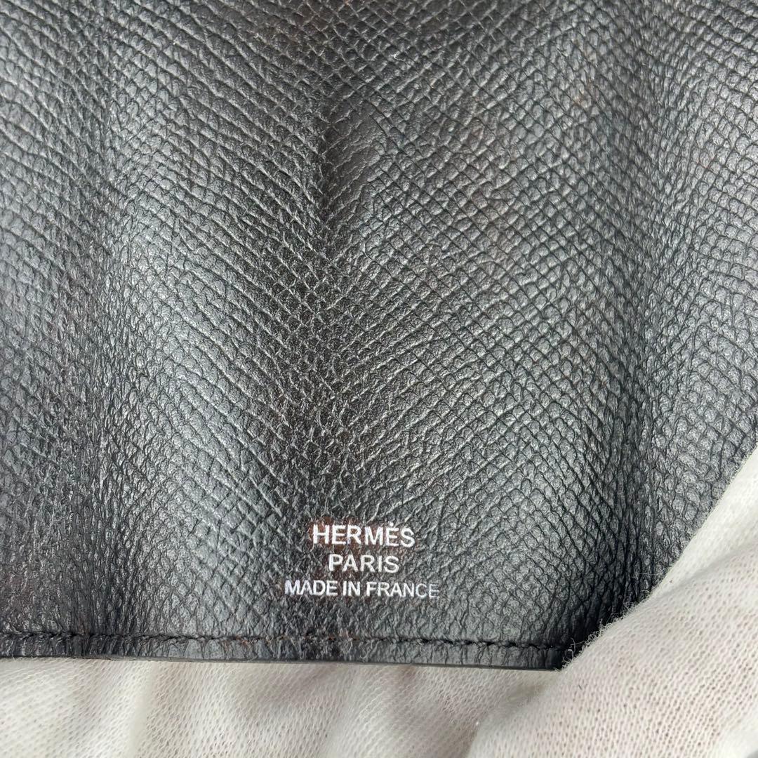 104 HERMES ベアン　キーケース　4連　シルバー　C刻印