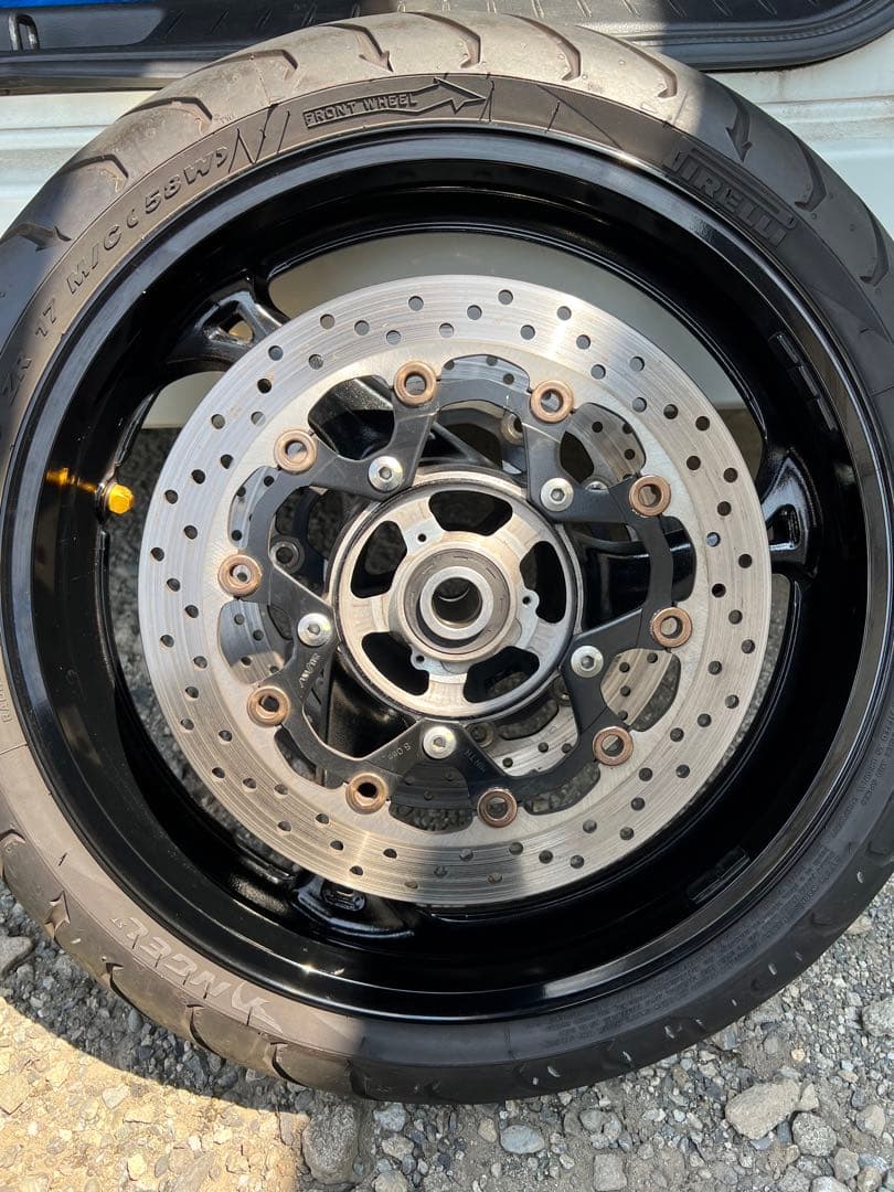 スズキ隼2型 純正ホイール