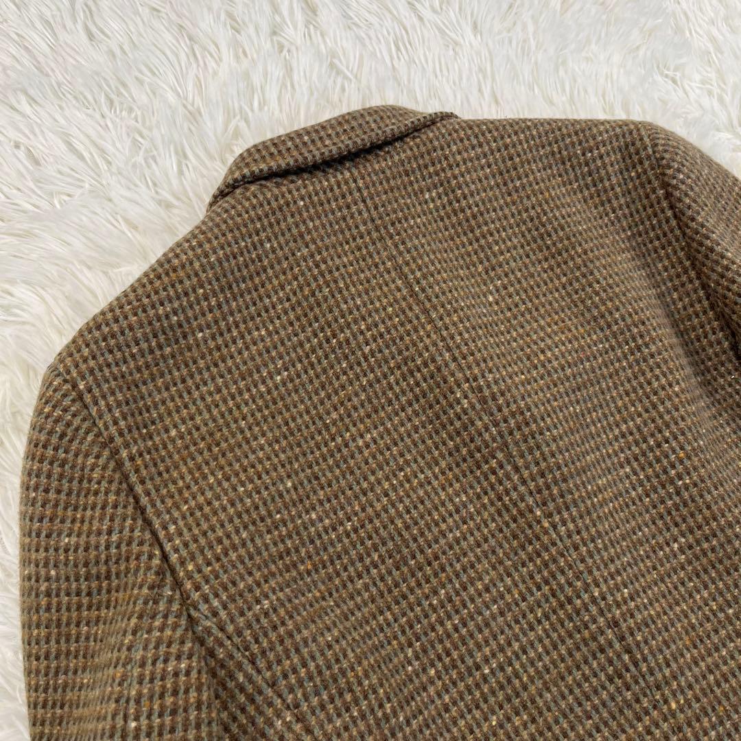 イタリア製✨カシミヤ混✨ラルフローレン　レディースジャケット　ツイード　L相当