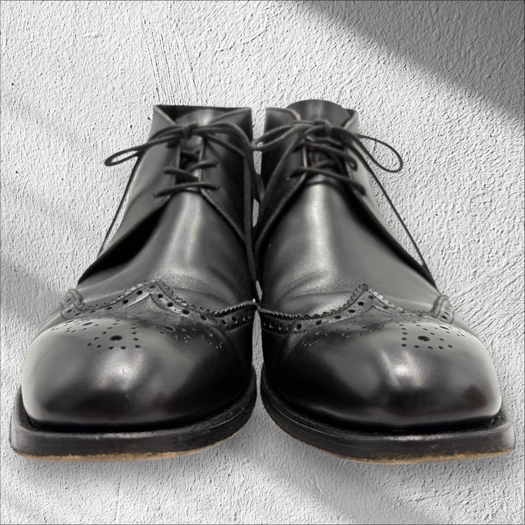 【美品】Alfred Sargent チャッカブーツ　ウィングチップ