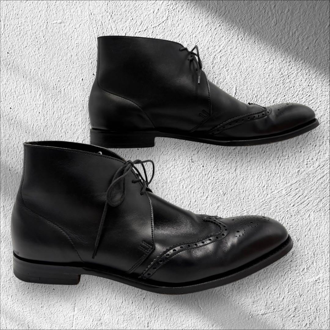 【美品】Alfred Sargent チャッカブーツ　ウィングチップ