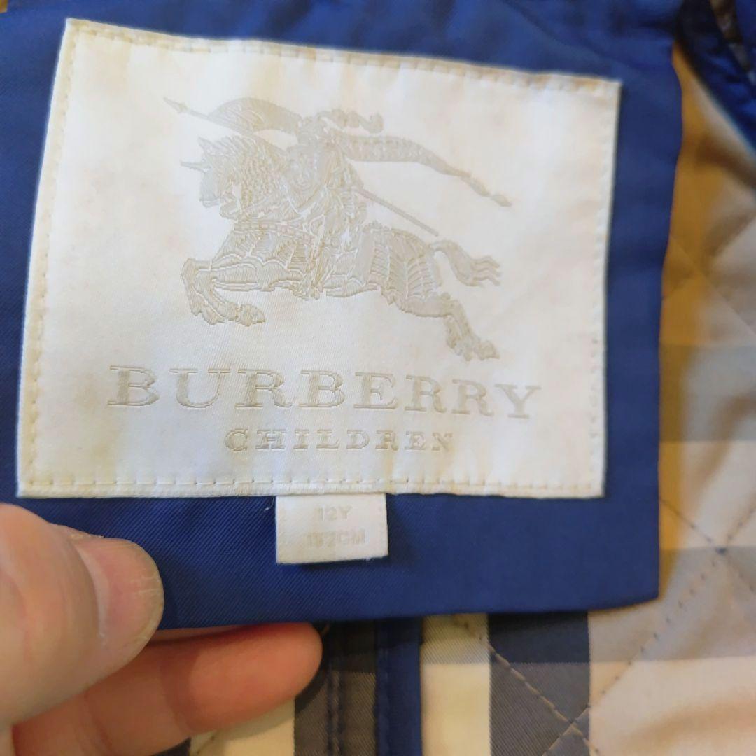 BURBERRYCHILDREN 12y キルティングジャケット　 メガチェック