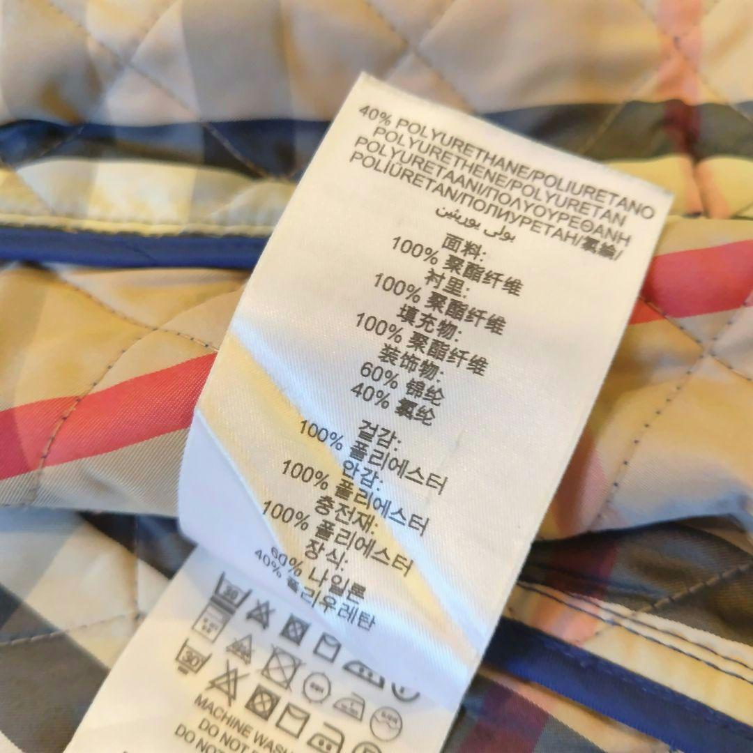 BURBERRYCHILDREN 12y キルティングジャケット　 メガチェック