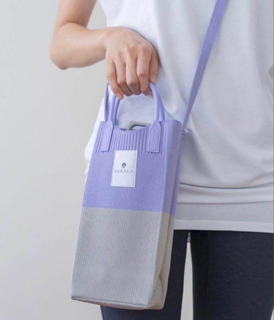 【SUKALA】ワイドマウスボトル、ショルダーボトルニットバッグ　セット