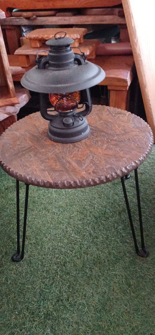 囲炉裏囲い、ストーブガード 小さめに作り、邪魔になりません、自作品、