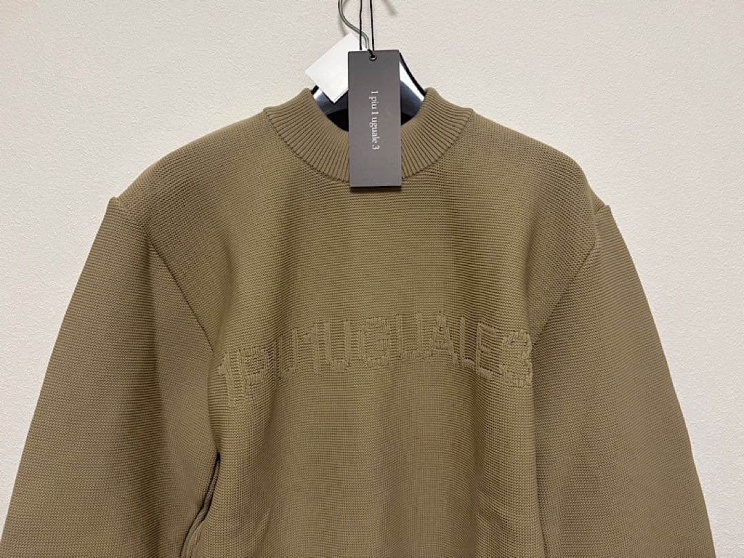 新品1PIU1UGUALE3 GOLF定価6.9万円24AWモックネックニットⅥ