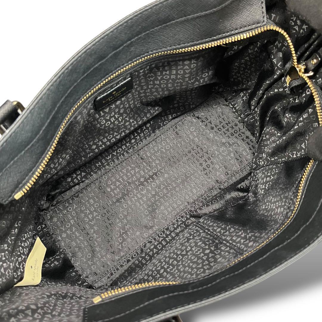 【極美品】Kate Spade トートバッグ レザー PVC ビジネス 0988