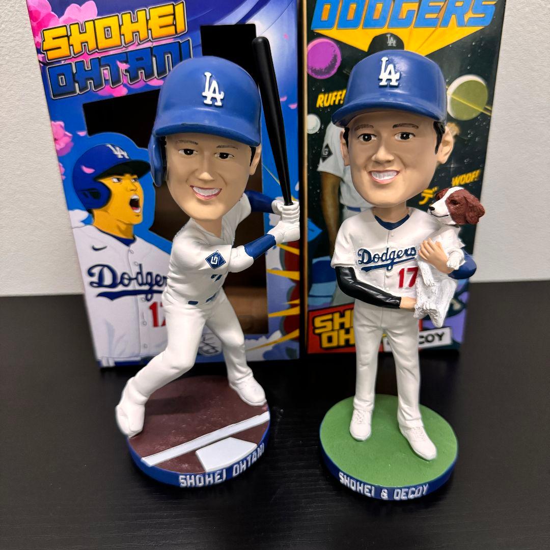 大谷翔平 ボブルヘッド ドジャースタジアム +来場者限定　ボブルヘッドデコピン