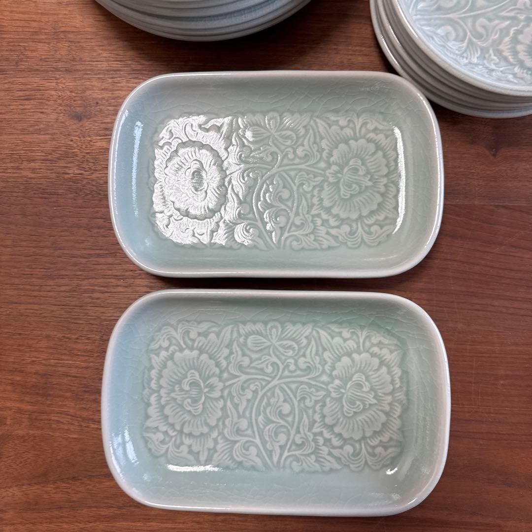 Siam celadon セラドン焼きセット