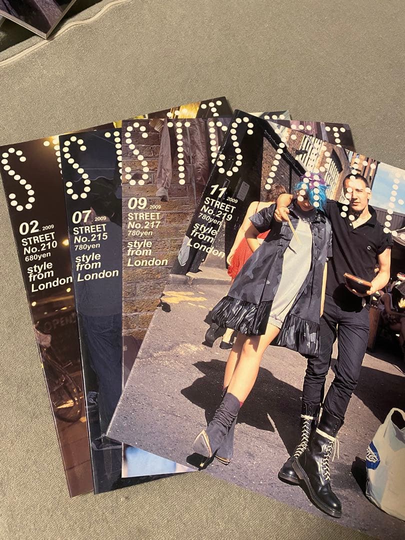 STREET 雑誌 21冊まとめて2008年〜2011年　廃盤
