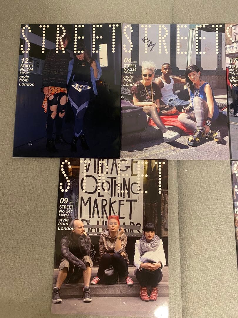 STREET 雑誌 21冊まとめて2008年〜2011年　廃盤