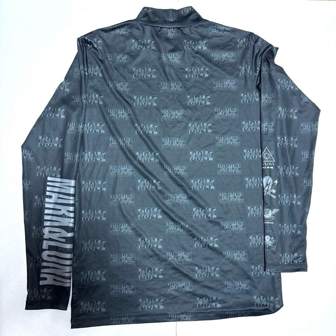 MARK & LONA ゴルフ モックネックシャツ　サイズ48