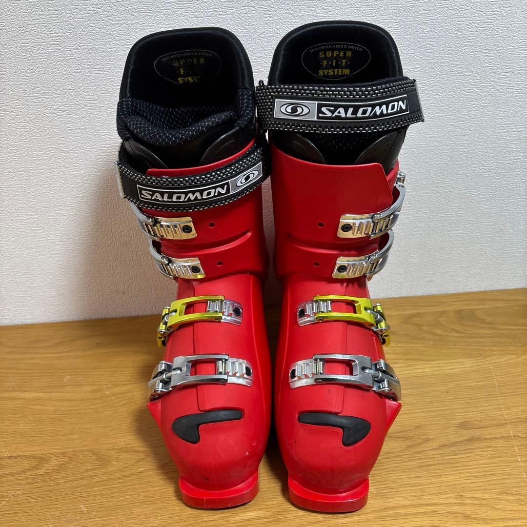 メンズ　ショートスキー　ファンスキーセット　サロモン　27-27.5cmブーツ付