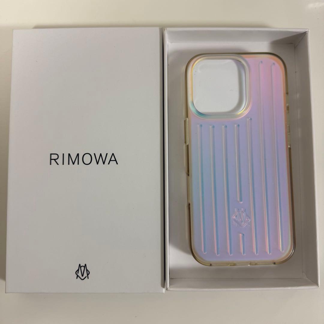 RIMOWA iPhone 16Pro用 ケース イリディセント