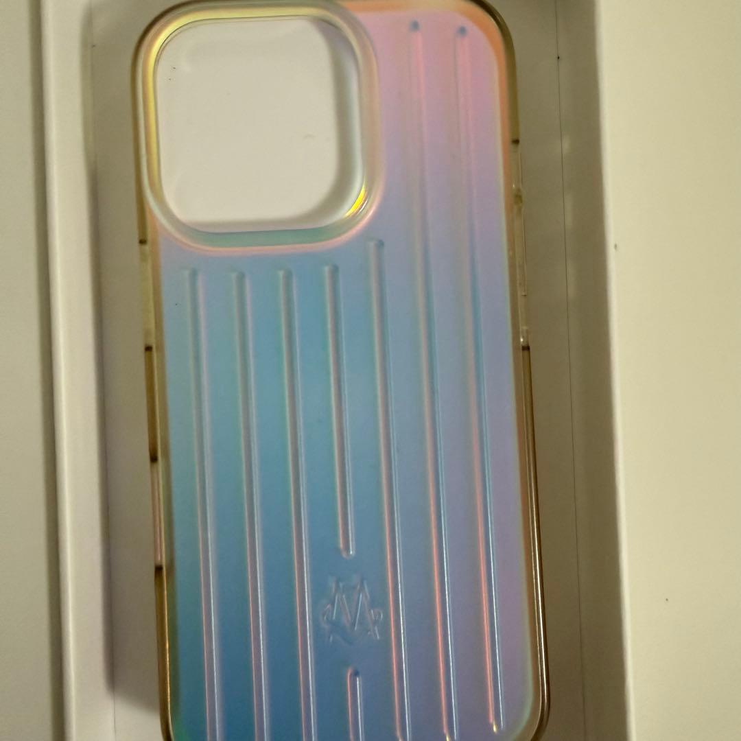 RIMOWA iPhone 16Pro用 ケース イリディセント