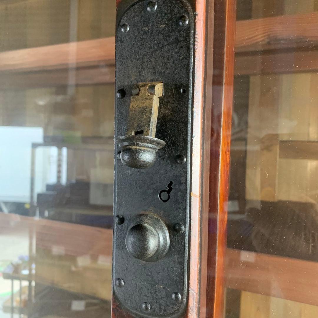 I489\" 引き取り限定 現状品 昭和レトロ 茶箪笥 飾り棚 アンティーク