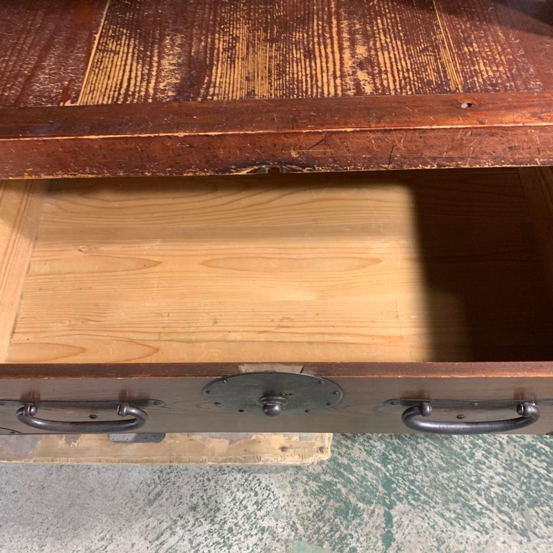 I489\" 引き取り限定 現状品 昭和レトロ 茶箪笥 飾り棚 アンティーク