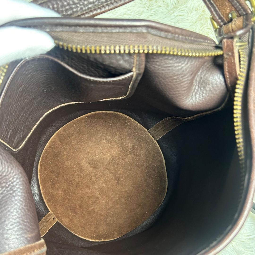 COACH オールドコーチ ショルダーバッグ 9010 スエード A4可