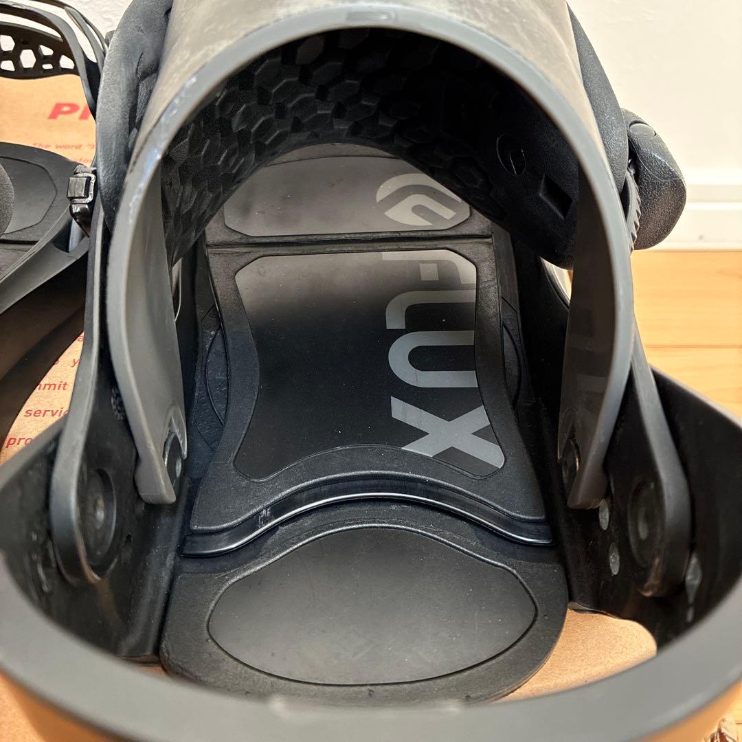 22-23 FLUX CV Mサイズ スノーボードビンディング ブラック