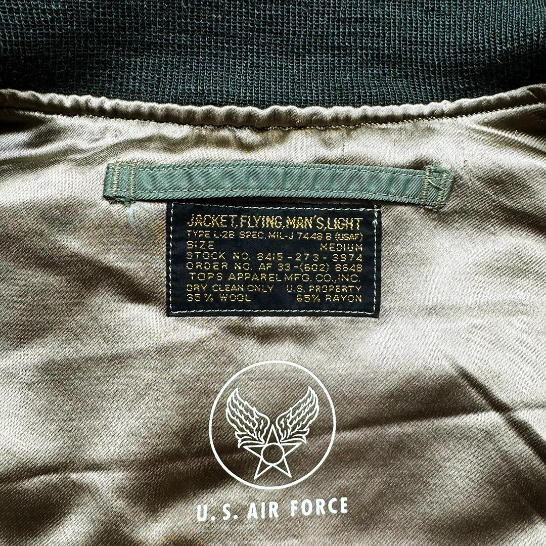 【実名復刻】L-2B　バズリクソンズ　フライトジャケット　M　パッチ東洋MA-1