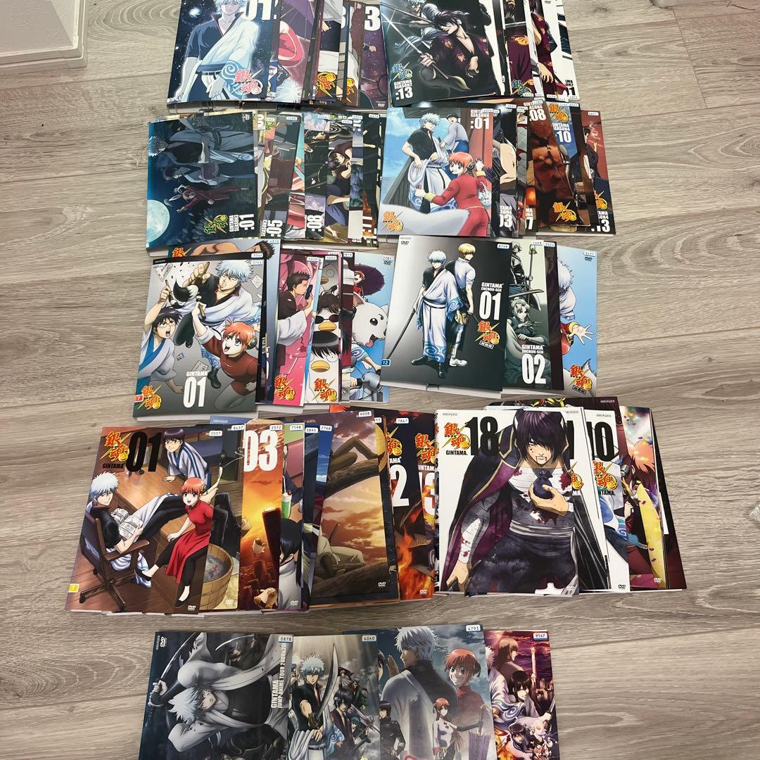 銀魂【DVD】シリーズ全104巻セット劇場版/ジャンプアニ