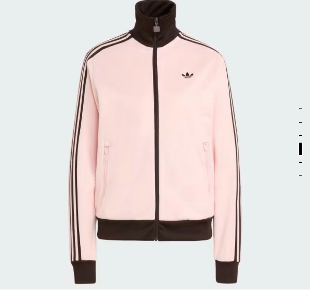 adidas トラックジャケット ピンクLサイズ
