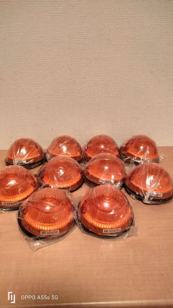 LEDマーカー24V　橙　10個セット