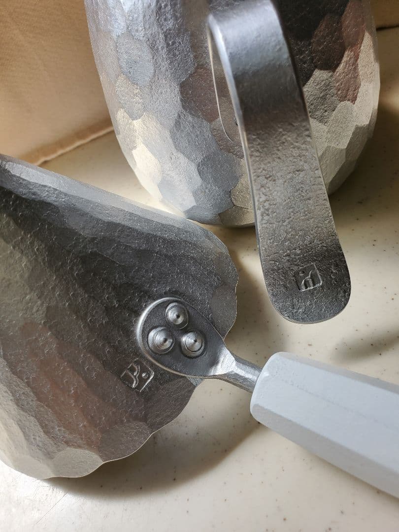 ドリッパーセット（森下シゲキ） 木製スタンド（枯白）付き