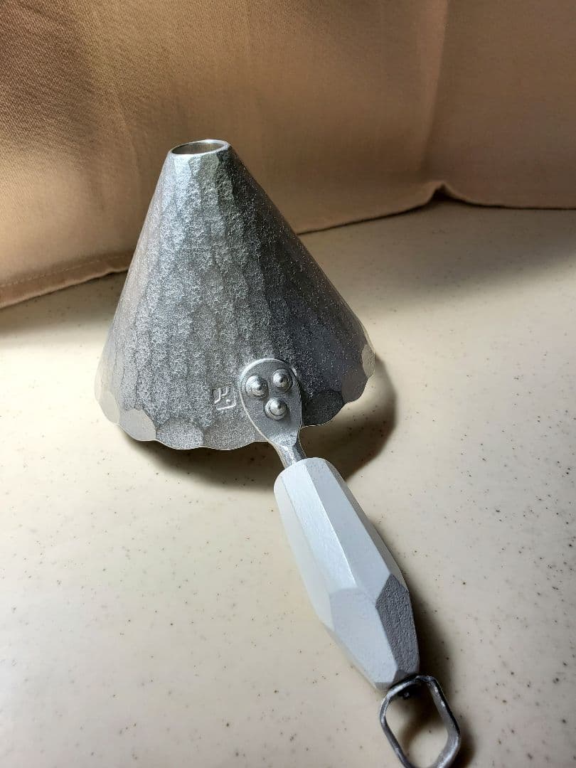 ドリッパーセット（森下シゲキ） 木製スタンド（枯白）付き