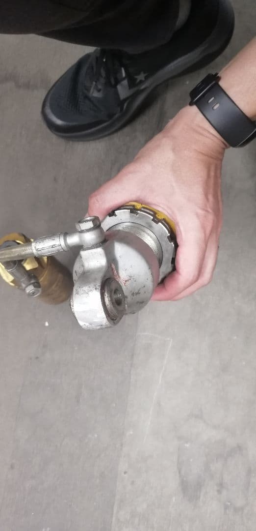 vtr1000　オーリンズ　リアサスペンション