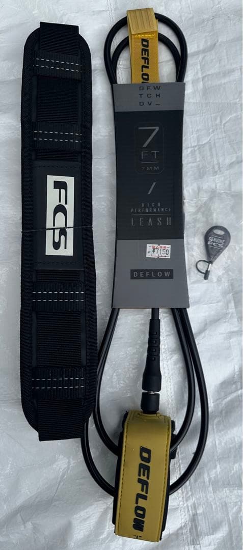 【未使用】SOFTEC 7ft ハードカバー、デッキパッド、リーシュコード