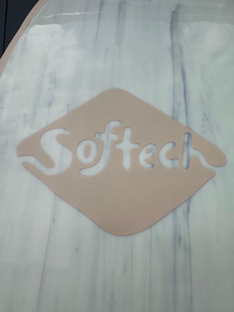 【未使用】SOFTEC 7ft ハードカバー、デッキパッド、リーシュコード