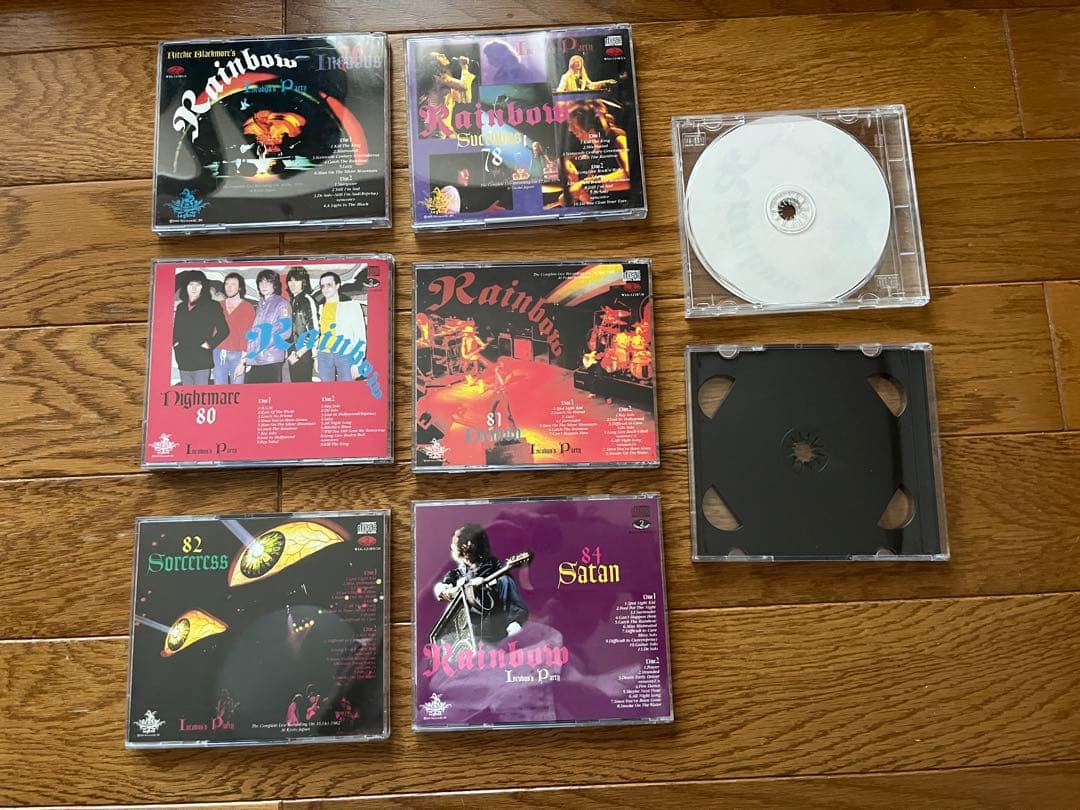 RAINBOW Incubus Party木箱入り 12CD 限定No.刻印付