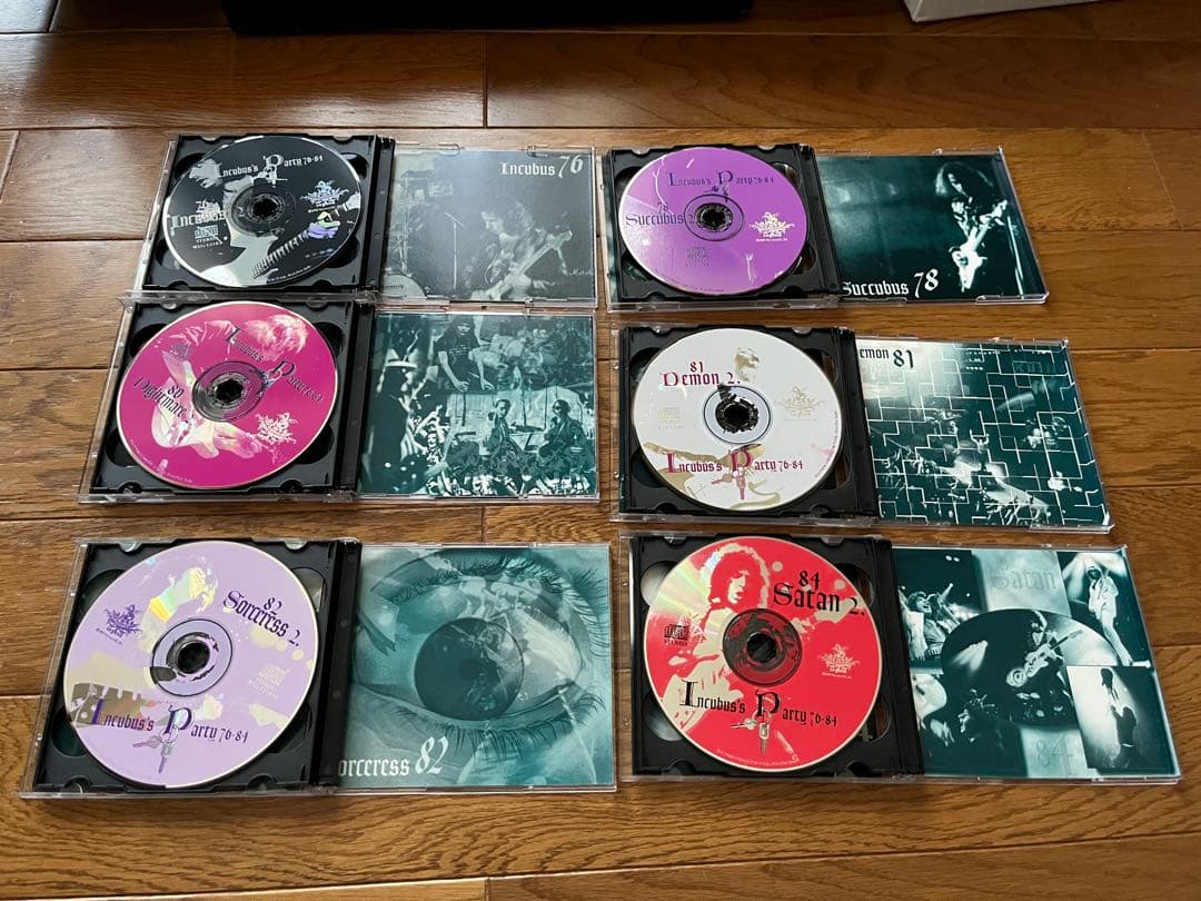 RAINBOW Incubus Party木箱入り 12CD 限定No.刻印付