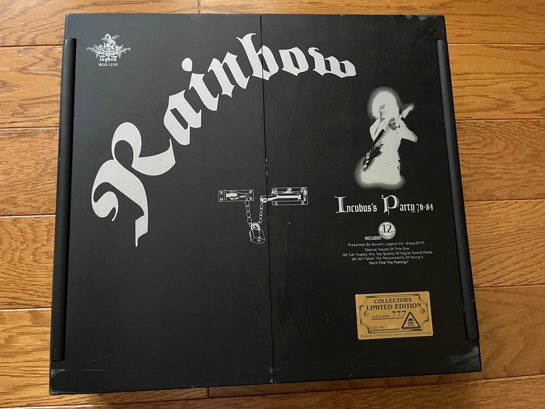 RAINBOW Incubus Party木箱入り 12CD 限定No.刻印付