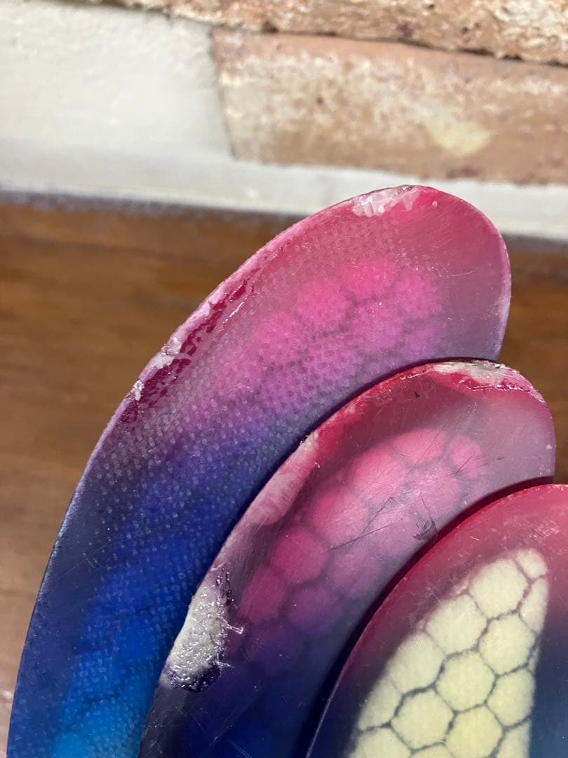 廃盤M.R TFXマーク・リチャーズ ツイン スタビライザー旧FCS