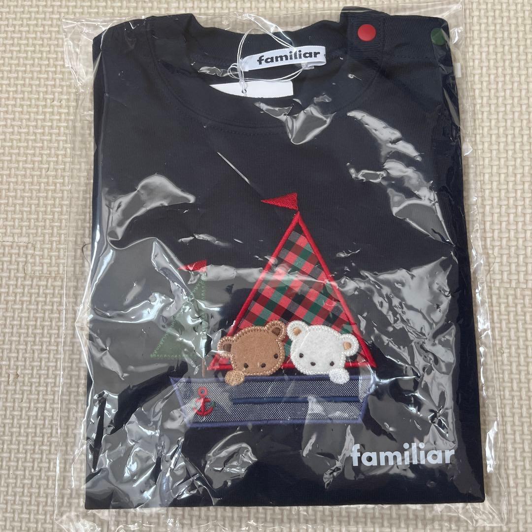 新品未使用　ファミリア　Tシャツ90センチ
