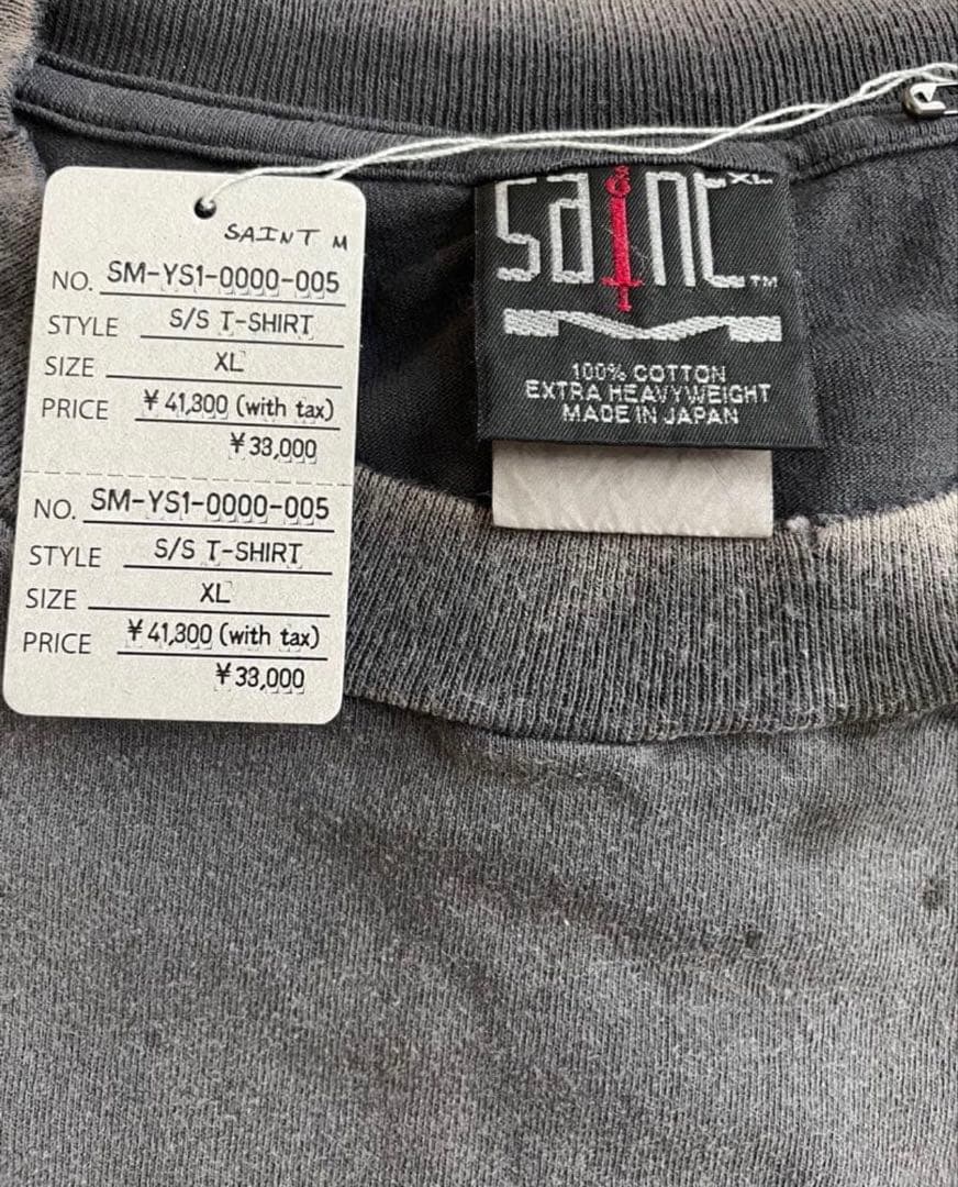 【平野紫耀着用】 SAINT Mxxxxxx Tee Ideological