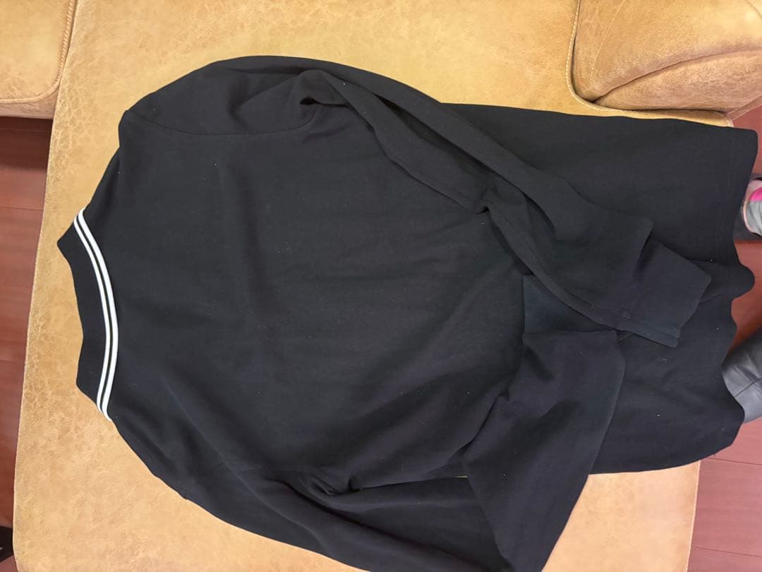 フレッドペリー 長袖ポロシャツ 黒