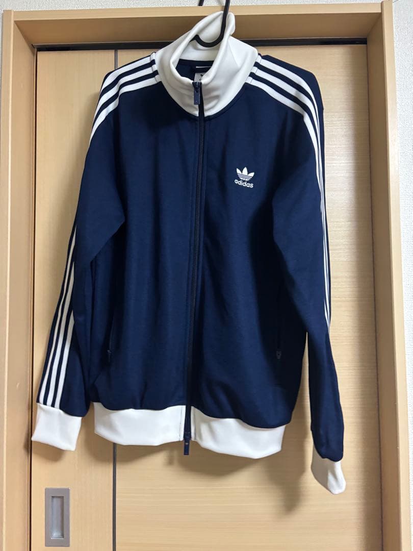 adidas クラシックトラックジャケット ネイビー L