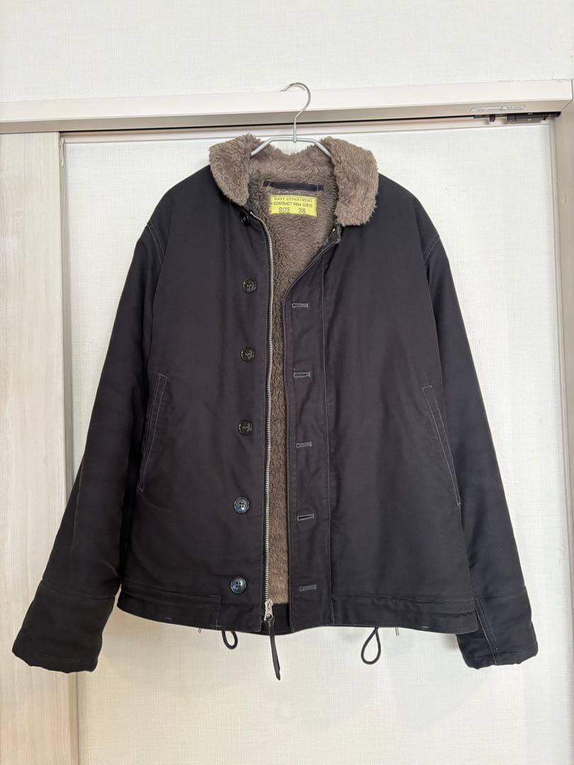U.S. NAVY N-1ジャケット サイズ38 バズリクソンズ