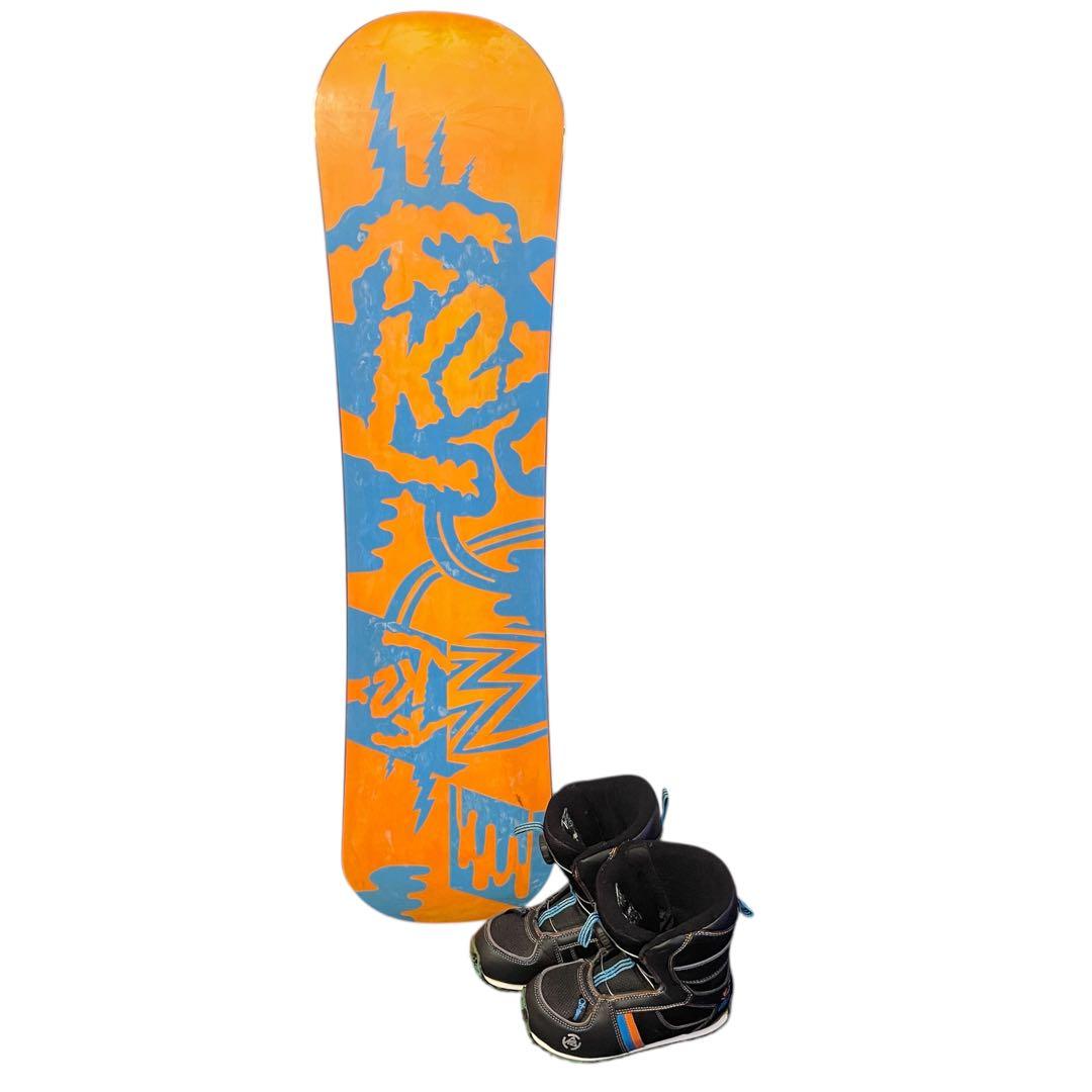 K2 Mini Turbo スノーボード　100cm キッズ用　セット