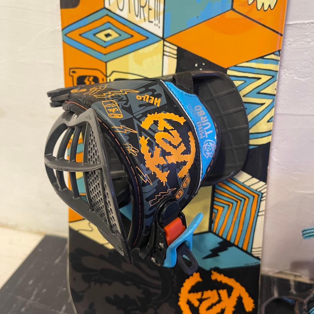 K2 Mini Turbo スノーボード　100cm キッズ用　セット