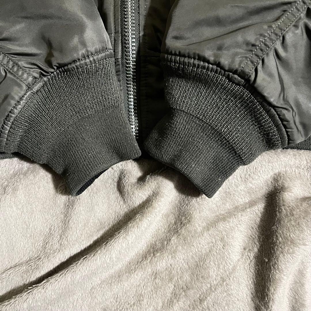 希少✨ USA製 ALPHA MA-1 フライトジャケット 迷彩 カモフラ